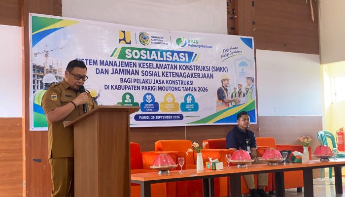 Pemkab Parigi Moutong Perkuat Keselamatan Konstruksi dan Jaminan Sosial