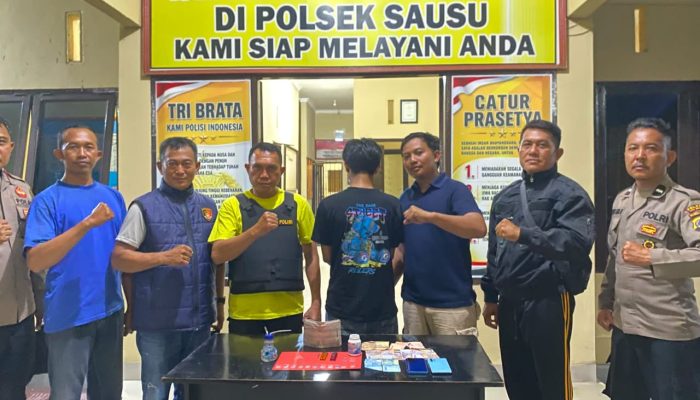 Bawa 11 Paket Diduga Sabu, Pria di Sausu Diamankan Polisi