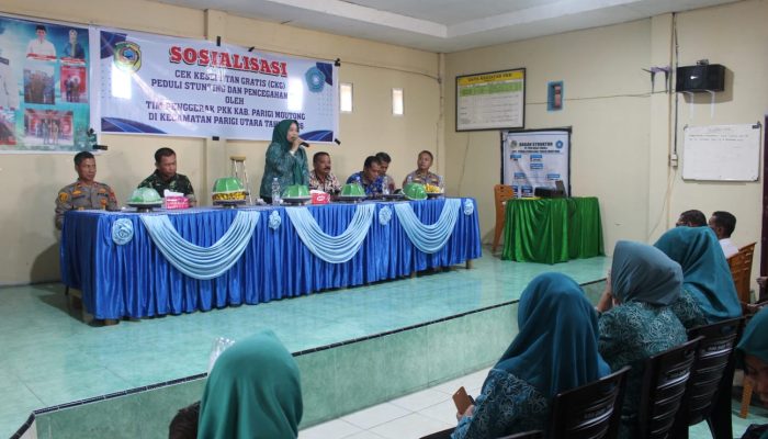 TP PKK Parimo Sosialisasikan Cek Kesehatan Gratis dan Pencegahan Stunting