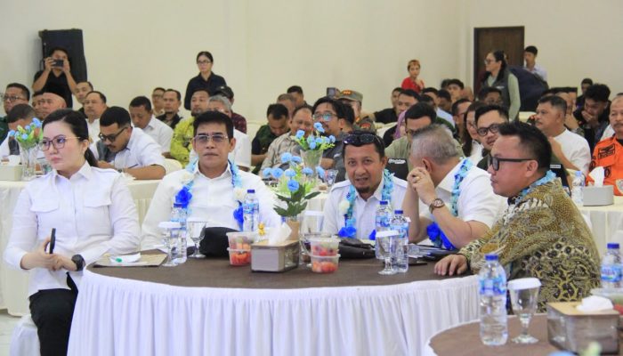 Bupati Erwin Burase Hadiri Rakor Pimpinan Daerah se-Sulteng di Tentena